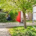 City-studio Barrierearm Terrasse 1 Schlafzimmer Naehe Grosser Garten *