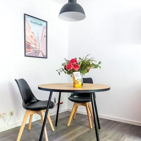 City-studio Barrierearm Terrasse 1 Schlafzimmer Naehe Grosser Garten Lägenhet