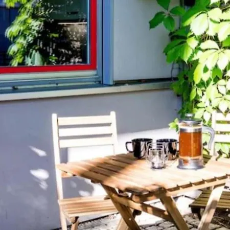 City-studio Barrierearm Terrasse 1 Schlafzimmer Naehe Grosser Garten Δρέσδη